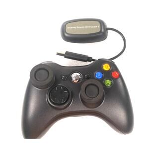 Multi-Platform Wireless Gamepad Controller. Black 2.4GHZ USB for PS4 XBOX PC